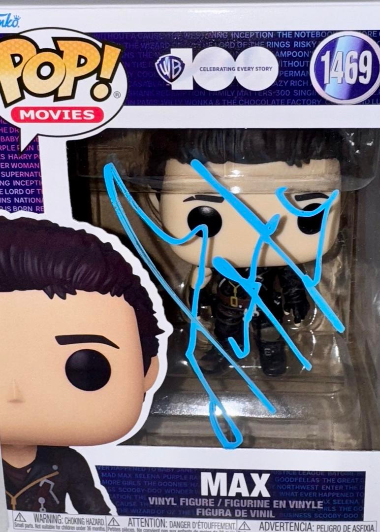 Mel Gibson Signed Funko Pop #1469 "Mad Max" (Blue Ink) - Celebrity Authentics #2